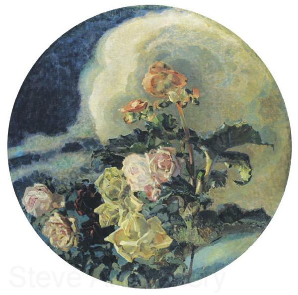 Mikhail Vrubel Yellow Roses, Spain oil painting art